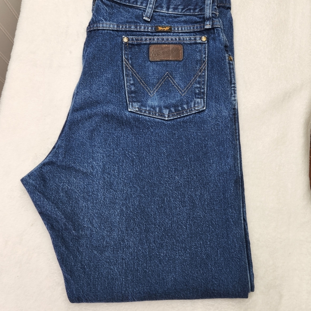 Wrangler Men's Relaxed Denim Jeans 42X32